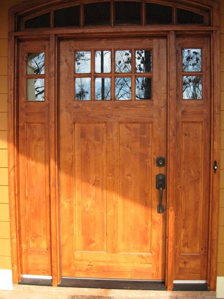 custom entry door